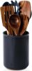 Utensil Holder, Extra Large Utensil Crock, Stable Ceramic Utensil Organizer, Cooking Tool Organizer Set for Kitchen Counter Farmhouse Decor (F-6.7" B