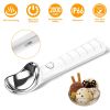 45 Seconds Fast Warm Electric Ice Cream Scoop, Self-Heating Rechargeable Ice Cream Spoon Non-Stick Smooth Round Scoops, IP66 Waterproof Ergonomic Han