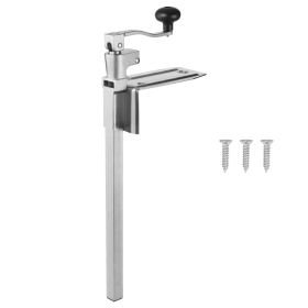 Commercial Can Opener, Heavy-Duty Manual Tabletop Cans Opener for Cans Up to 11.8 in Height, Height-Adjustable Professional Can Openers Fixed with Sc