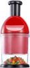 Food Chopper, Hand Chopper Dicer Easy to Clean, Manual Slap Vegetable Cutter Onion Dicer, Garlic Mincer for Onion, Nut, Tomato, Pepper, Celery, etc,