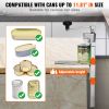 Commercial Can Opener, Heavy-Duty Manual Tabletop Cans Opener for Cans Up to 11.8 in Height, Height-Adjustable Professional Can Openers Fixed with Sc
