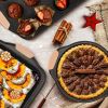 11-Piece Baking Pans Set, Nonstick Bakeware Sets, Oven Pans for Baking with Silicone Handles, Includes Cookie Sheet, Cake Pans, Loaf Pan, Pizza Pan,
