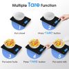 KOIOS Food Scale, 33lb/15kg Digital Kitchen Scale Grams and Ounces for Cooking Baking, 1g/0.1oz Precise Graduation, Type-C Charging, Tare Function, A