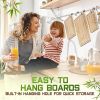 Bamboo Cutting Board Set of 3 (15x10, 12x9, 9x6) – Extra-Thick, Deep Juice Groove Wood Cutting Boards – Knife-Friendly for Kitchen Prep, Carving & Ch