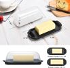 Butter Dish, Butter Container Holds with Clear Lid for Countertop, Unbreakable Butter Keeper for Home Kitchen Decor