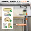 Commercial Can Opener, Heavy-Duty Manual Tabletop Cans Opener for Cans Up to 15.75 in Height, Height-Adjustable Can Openers Fixed with Screws & Table