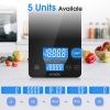 KOIOS Food Scale, 33lb/15kg Digital Kitchen Scale Grams and Ounces for Cooking Baking, 1g/0.1oz Precise Graduation, Type-C Charging, Tare Function, A