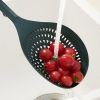 Nylon drainage spoon home kitchen large drainage spoon fishing dumplings fishing noodles spoon strainer food grade high temperature resistant straine